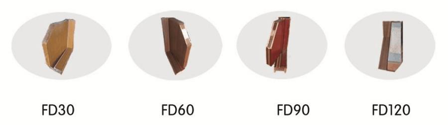 BS puerta cortafuegos de madera fabricante Asico puerta