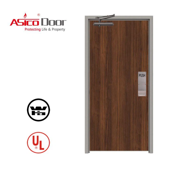 Puerta interior resistente al fuego